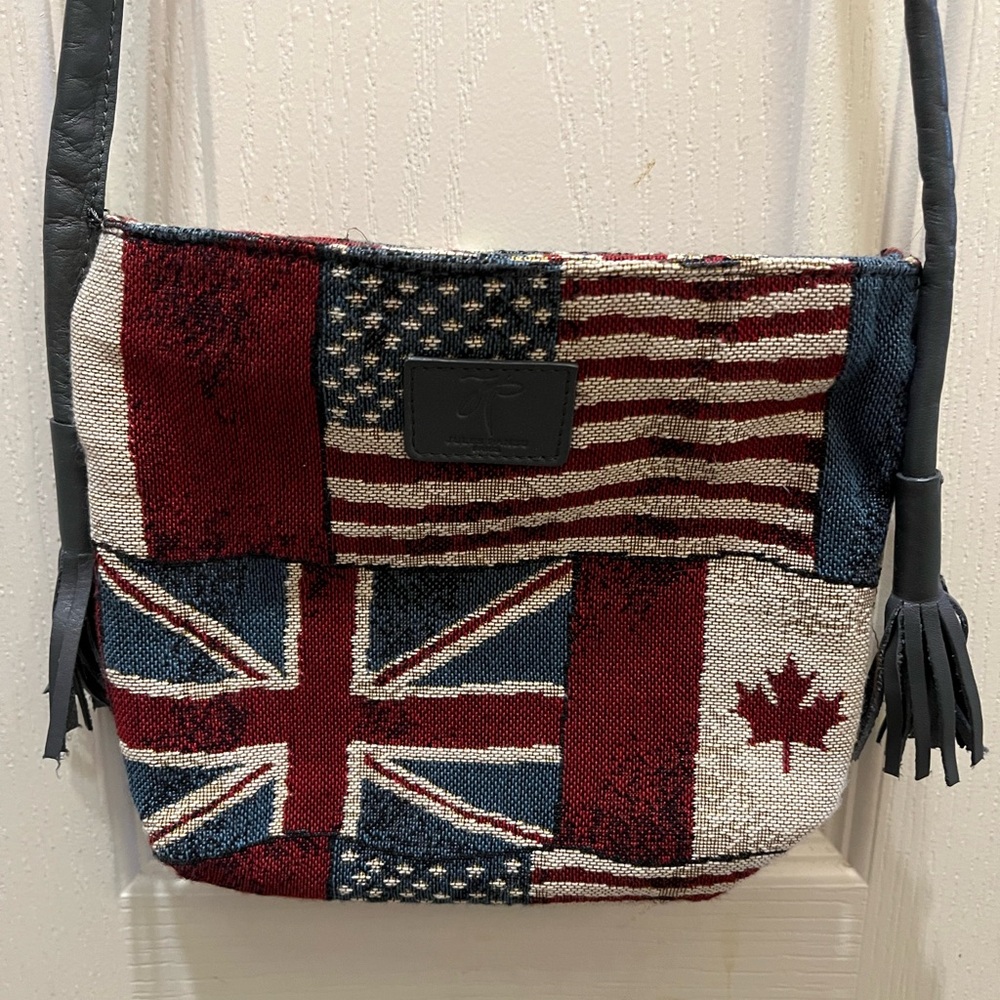 Multicolor Flag Pattern Women's Bag